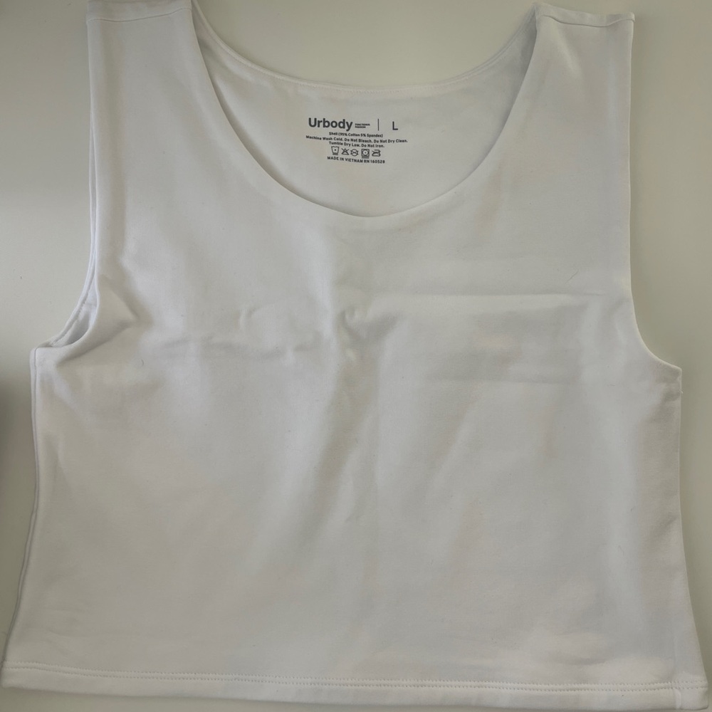 Urbody Half Tank Cotton Compression Top